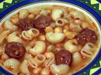 Miss Cocina: Coditos con garbanzos y chorizos ( GM )