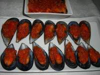                                                                           Concha cocina: MEJILLONES EN SALSA DE VIEIRAS