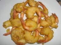                                                                           Concha cocina: GAMBAS EN GABARDINA