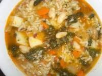                                                                           Concha cocina: POTAGE DE ARROZ CON ACELGAS