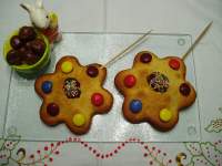   GALLETAS FLORES CON PALITO