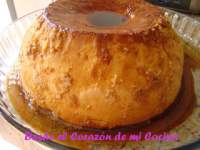   Flan de naranja