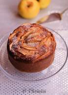   Bizcocho de puré de manzana asada sin azúcar, BBSS