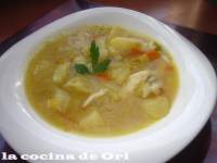   PORRUSALDA CON BACALAO