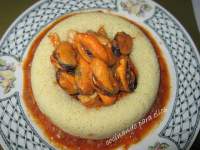   MEJILLONES A LA MARINERA CON CUSCUS