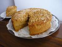   Torta Escandinava de Manzana y Avena