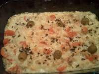   Bacalao gratinado (bacalhau gratinado)