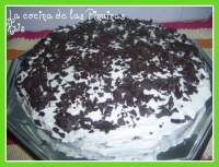   TARTA DE CHOCOLATE Y NATA