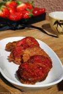   Torrijas de capuccino y fresas