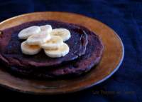   Tortitas de Chocolate y Plátano 