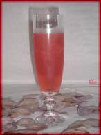   Sorbete de cava rosado