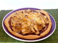   Pizza barbacoa con pollo