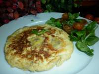   TORTILLA DE PLÀTANO Y QUESO