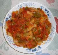   OLIAIGU CON TOMATES (Sopa Menorquina de tomate)