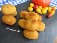   CROQUETAS DE GALLINA Y JAMON, CON CALDO LIMPIO