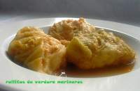   ROLLITOS DE VERDURA MARINEROS