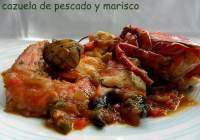   CAZUELA DE PESCADO Y MARISCO