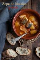   Sopa de bacalao y tomate (Manhattan cod chowder)