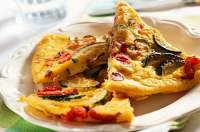 Frittata de verduras rapida  