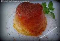   Flan de calabaza y zanahoria