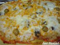   PIZZA TEX-MEX CON MORCILLA Y JAMÒN YORK