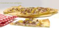   Pizza barbacoa casera