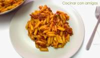   Macarrones con chorizo