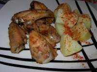   Alitas de pollo al horno