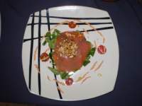   ENSALADA DE SALMÒN Y NARANJA