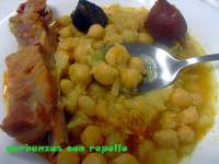   GARBANZOS CON REPOLLO