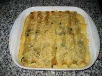   Canelones de espinacas