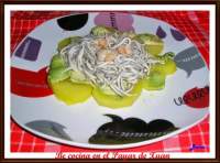   Ensalada de patata, aguacate y gulas