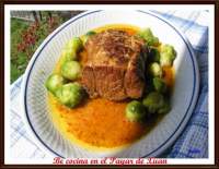   Lomo asad0 a la miel y mostaza 