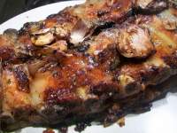   Costillar asado al horno (cocción lenta)