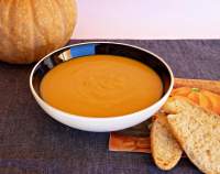   Crema de calabaza, boniato y zanahoria 