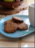   Galletas con copos de avena, chocolate y arándanos