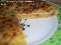   TORTILLA DE PATATA CON CEBOLLA CARAMELIZADA