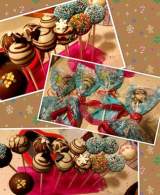   BIZCOLETAS, CAKE POPS, BIZCOCHITOS CON PALITO.... (paso a paso), y CONCURSO SOLIDARIO