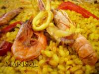   Paella de marisco