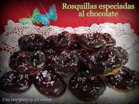   Rosquillas especiadas con chocolate