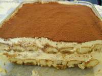 La Manzana  dulce de  Eva: Tiramisú (con bizcochitos lady fingers = Savouardis)