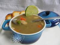   sopa de berenjena