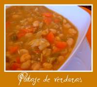   Potaje de verduras