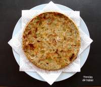   Tortilla de habas al horno