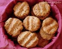   Galletas integrales de avena con manzana y pasas