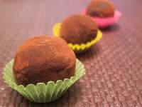   Trufas de chocolate