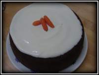   Cake de Zanahorias al Chocolate (FussionCooK)