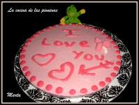   Tarta de San valentín