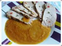   Cinta de Lomo Mechada en salsa (fussioncook)
