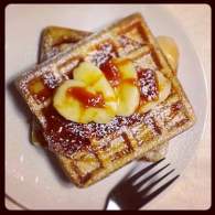   Waffles de postre y reto BBSS